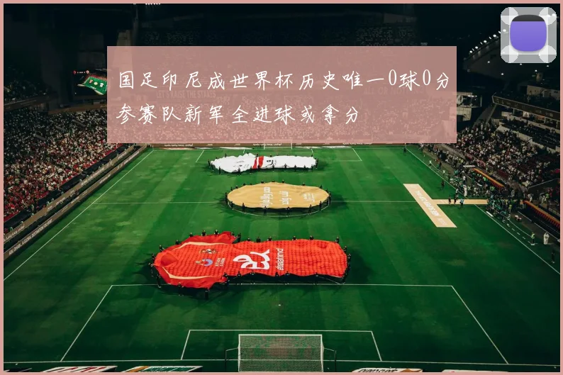国足印尼成世界杯历史唯一0球0分参赛队新军全进球或拿分