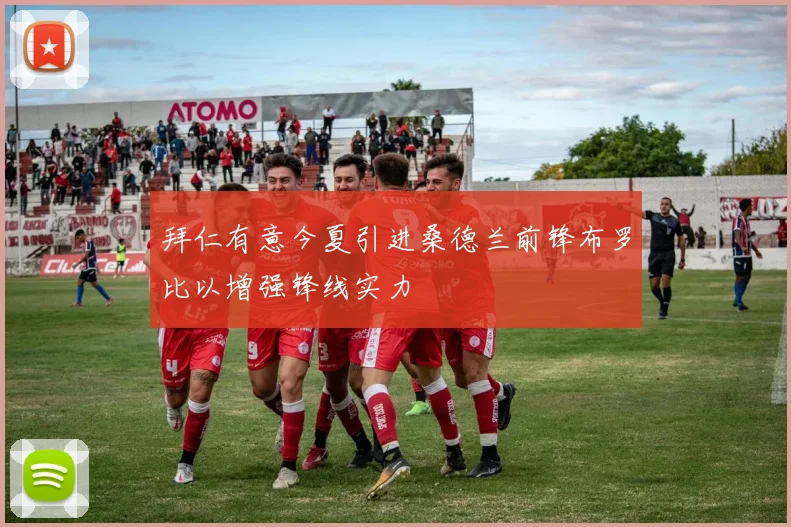 拜仁有意今夏引进桑德兰前锋布罗比以增强锋线实力